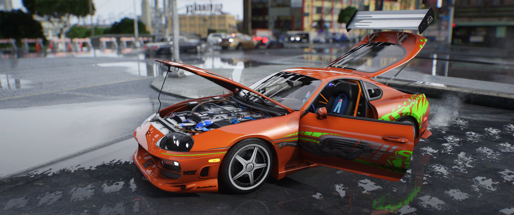 Toyota Supra Aerotop Bomex FnF1 1994 | IKX3