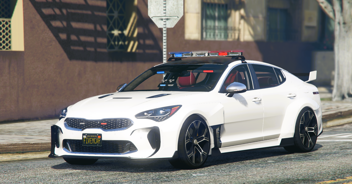 Kia Stinger Beast Edition Police + Unmarked