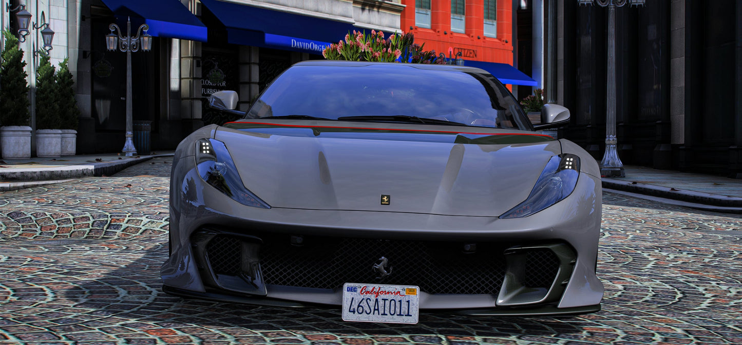 Limited Ferrari 812 Competizione Aperta Tailor Made | Italian Customs