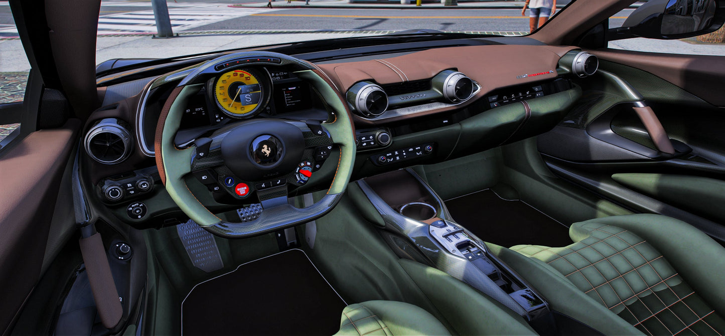 Limited Ferrari 812 Competizione Aperta Tailor Made | Italian Customs