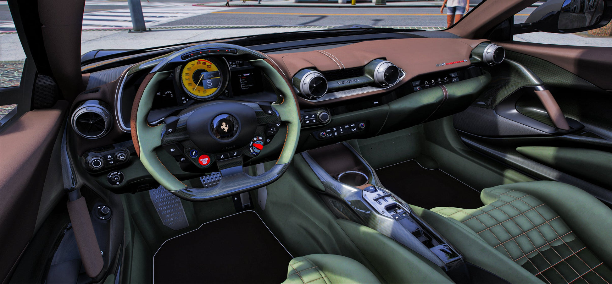 Limited Ferrari 812 Competizione Aperta Tailor Made | Italian Customs