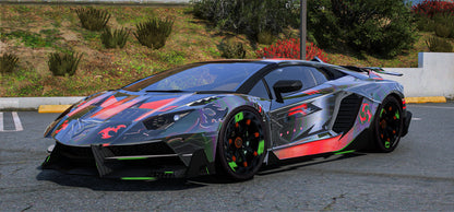 Lamborghini Aventador Mansory Carbonado Evo [Dinamic Lights]