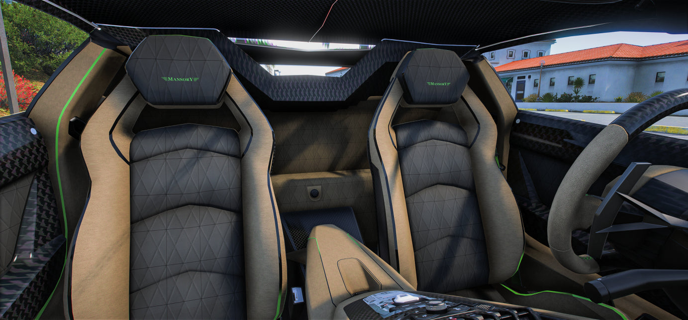 Lamborghini Aventador Mansory Carbonado Evo [Dinamic Lights]
