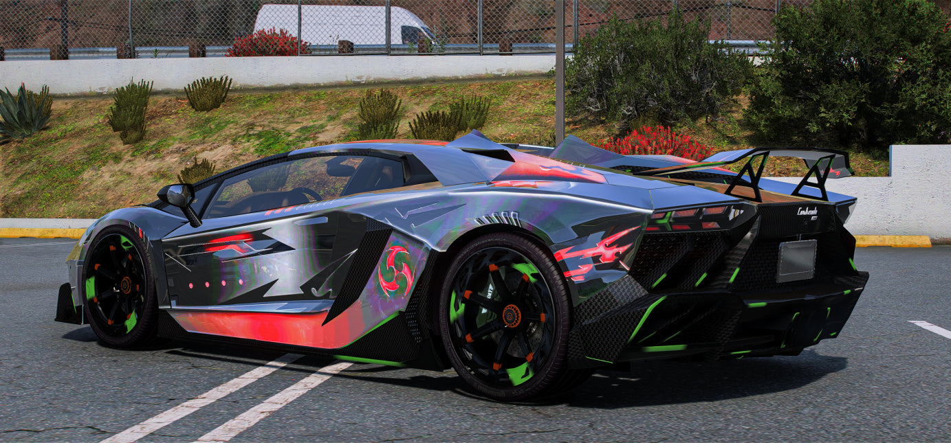 Lamborghini Aventador Mansory Carbonado Evo [Dinamic Lights]