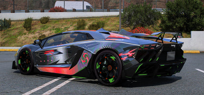 Lamborghini Aventador Mansory Carbonado Evo [Dinamic Lights]