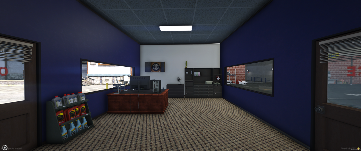  Los Santos Customs + Interior Go Kart Track (Mechanic)