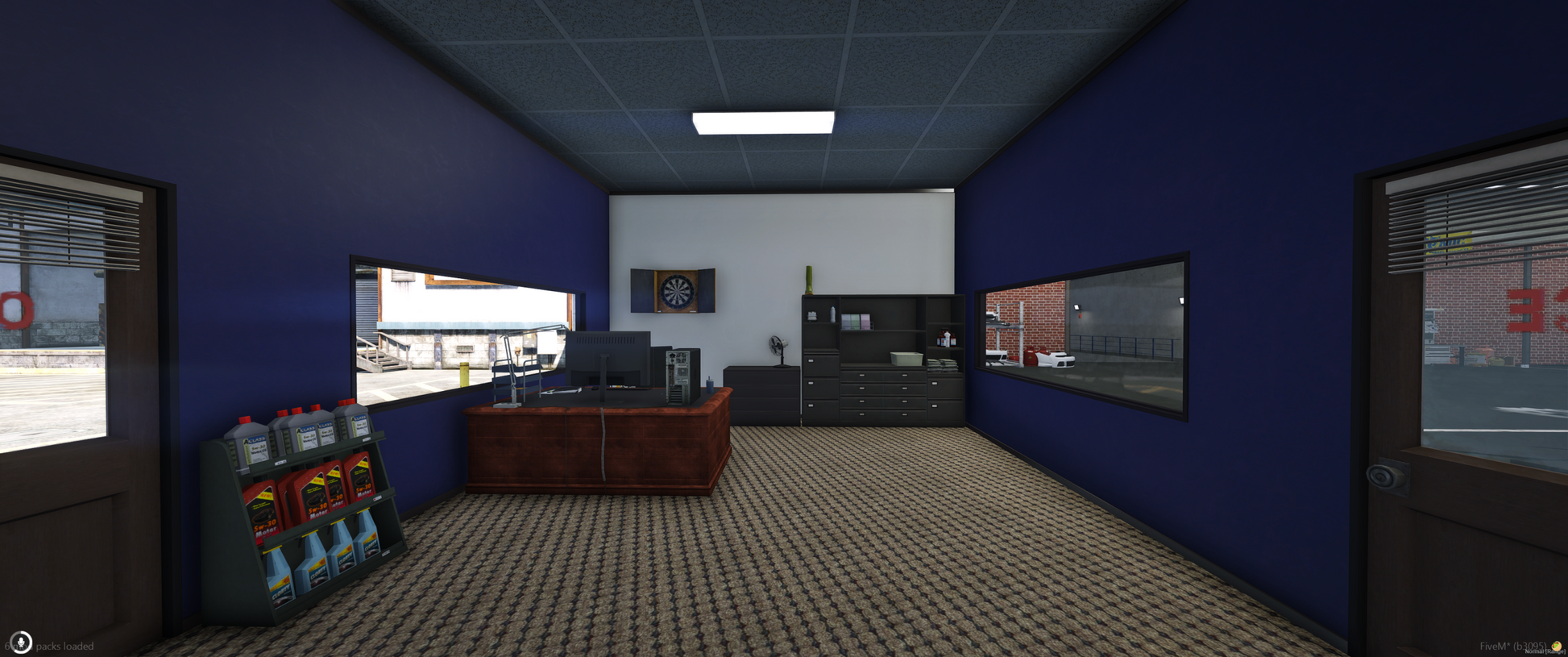  Los Santos Customs + Interior Go Kart Track (Mechanic)