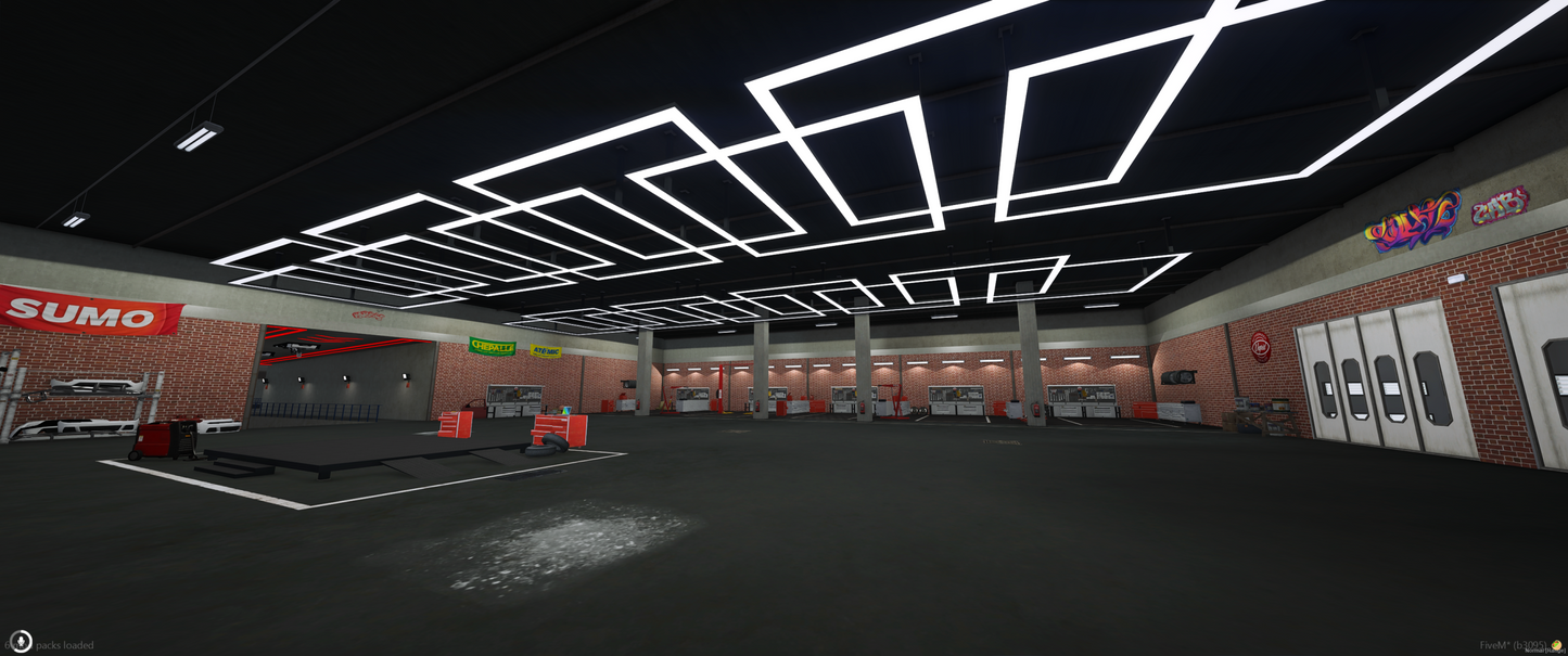 Los Santos Customs + Interior Go Kart Track (Mechanic)