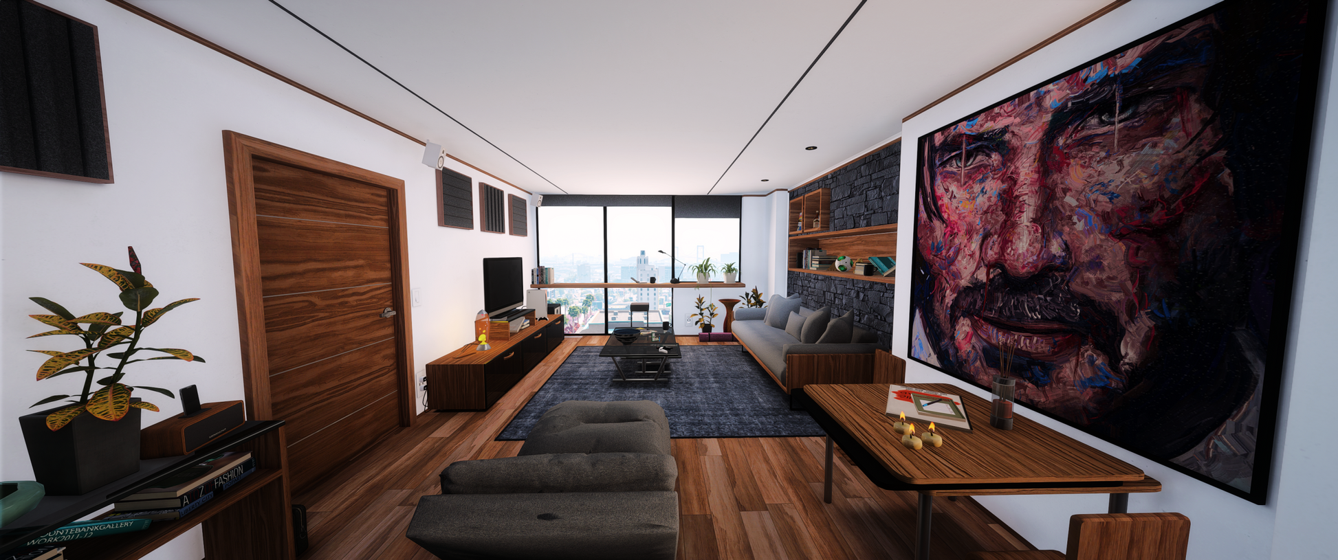  Modern Casual Apartment (Apartment)