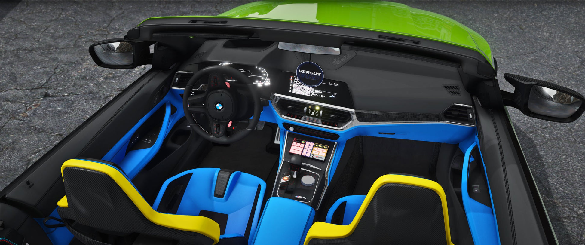BMW M4 G83 Sport Tech [Animation Roof] | Versus