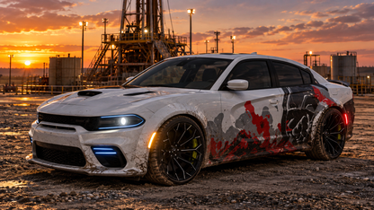 (Unbranded) Custom Dodge Charger Hellcat Widebody on Amanis (5 Liveries) Armored
