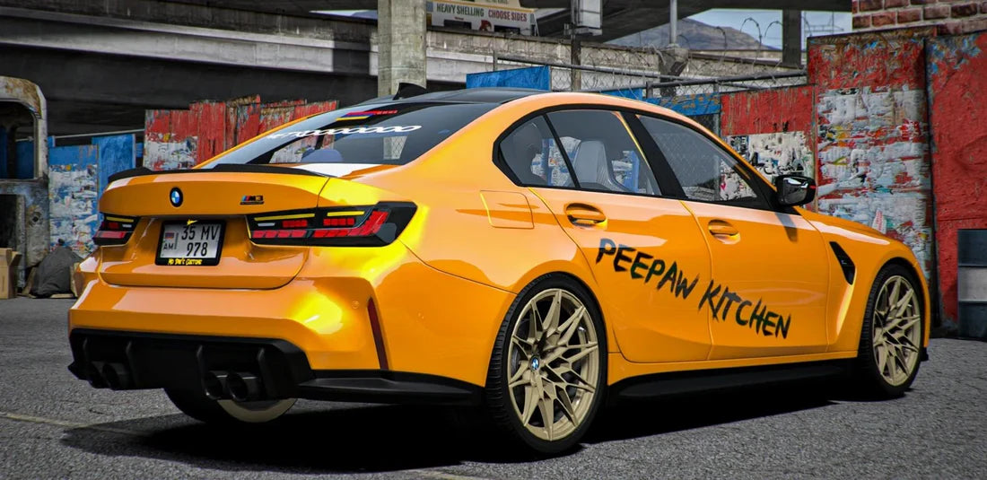 BMW M3 Custom Props (Armored ) | Mo Customs
