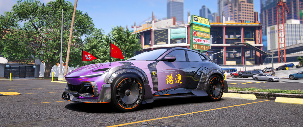 Mansory Ferrari Purosangue (Dynamic Lights)