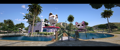  Mirror Park Cat Coffee V2 (Cafe)