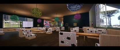  Mirror Park Cat Coffee V2 (Cafe)