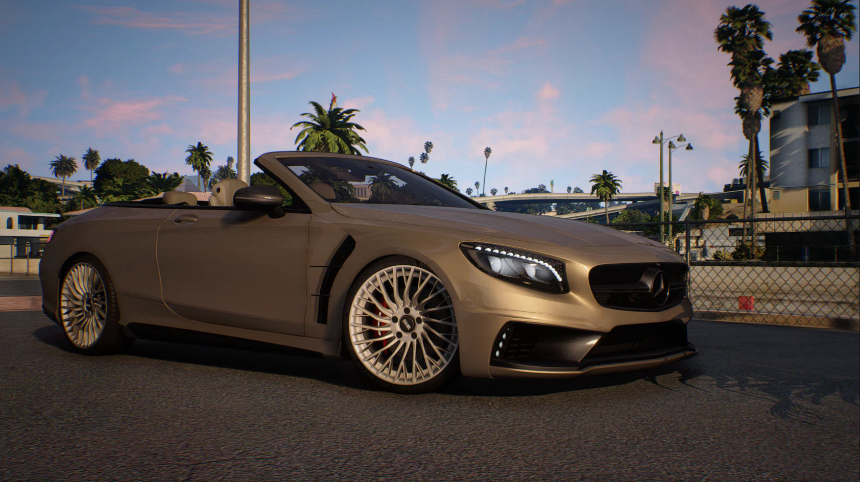 2020 Mercedes S63 AMG Convertible [Animation Roof] [75+ Tunings Part + 17 Liveries] | ElioMinat