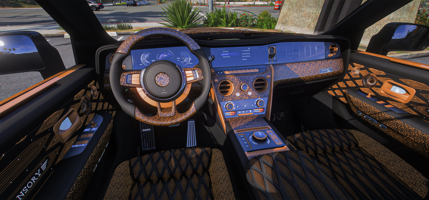 2025 Rolls Royce Cullinan Mansory [Dinamic Lights]