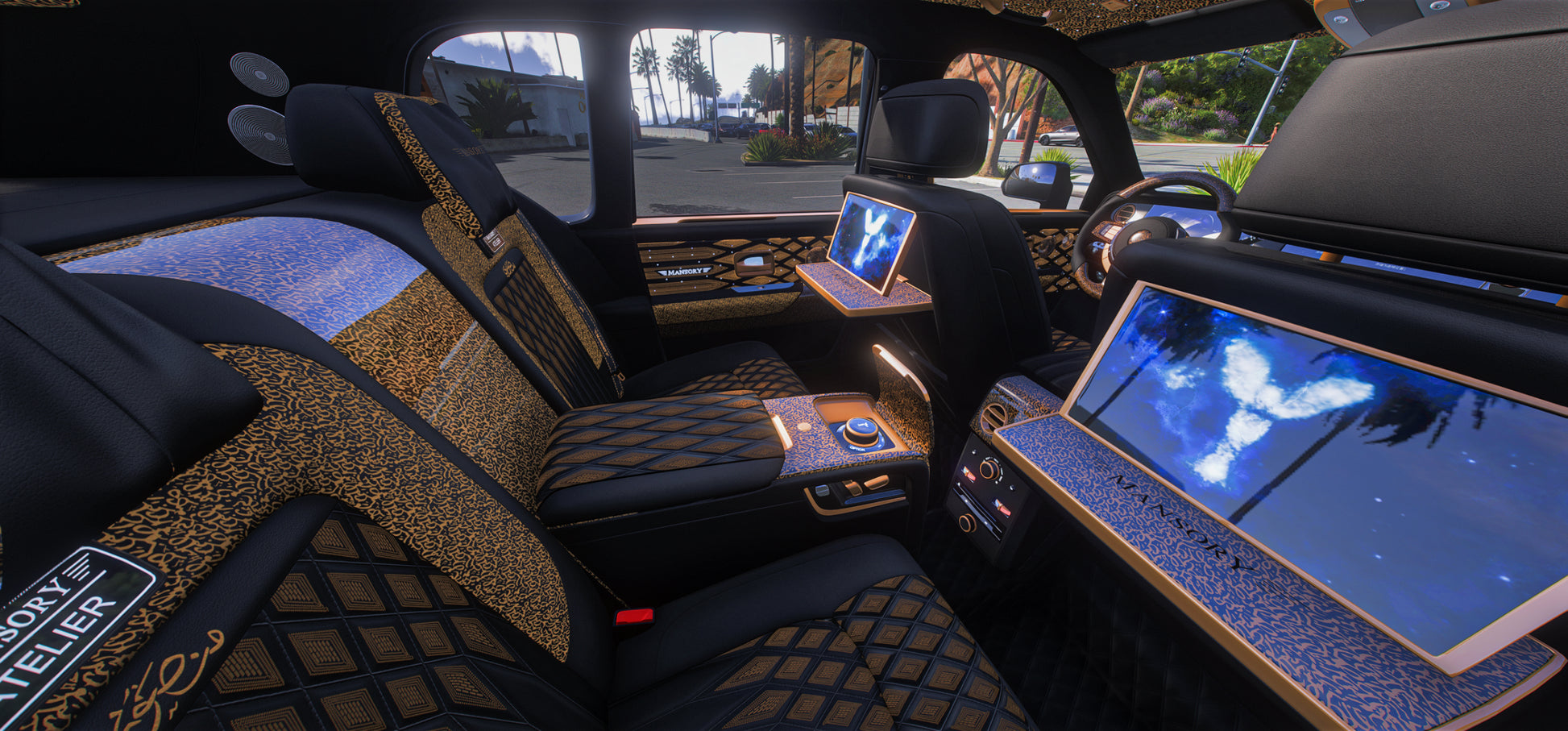 2025 Rolls Royce Cullinan Mansory [Dinamic Lights]