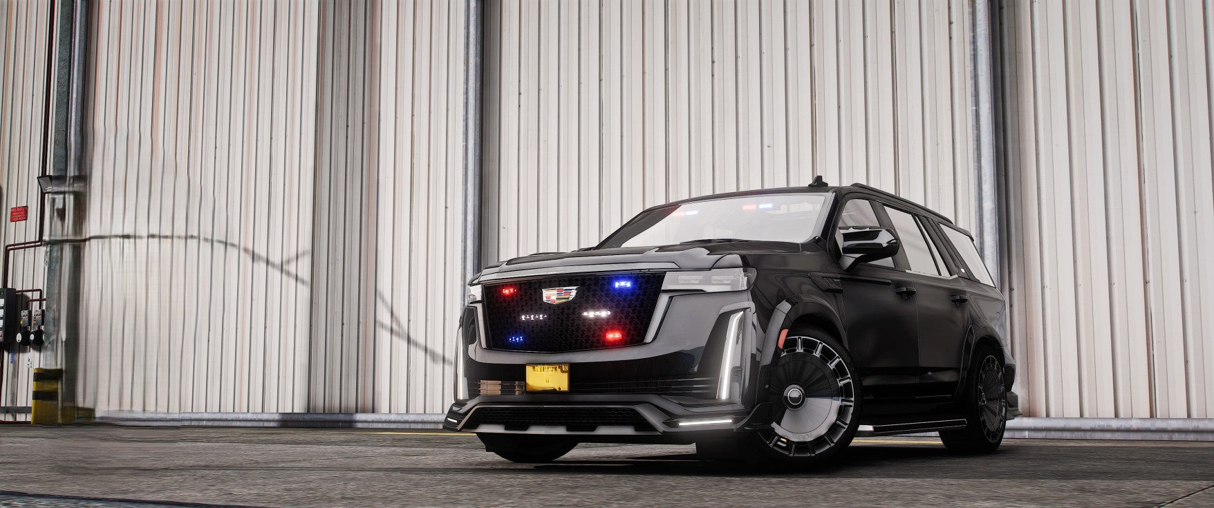 [Non ELS] 2023 Cadillac Escalade Mansory Police | OYC