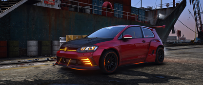 Volkswagen Golf 7 [105+ Tuning Parts] [Dinamic Lights]