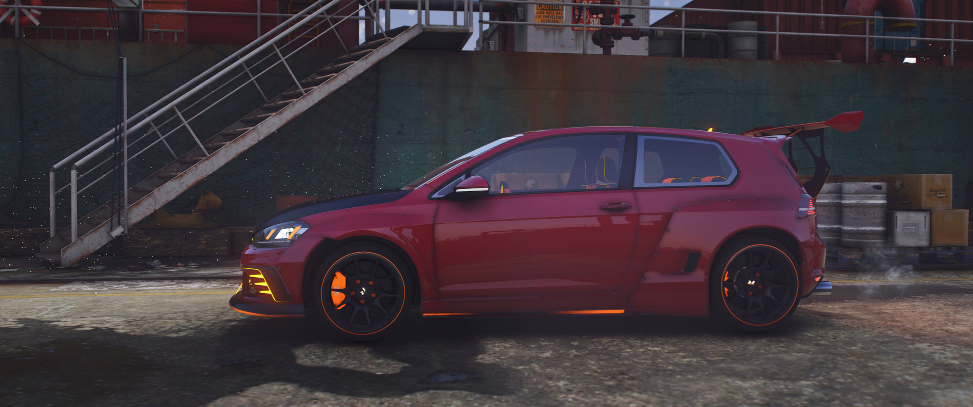 Volkswagen Golf 7 [105+ Tuning Parts] [Dinamic Lights]