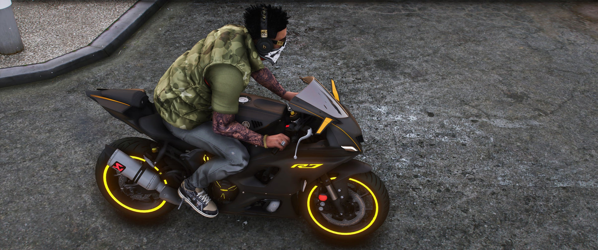 Yamaha R7 [Dinamic Lights] | Port Baek