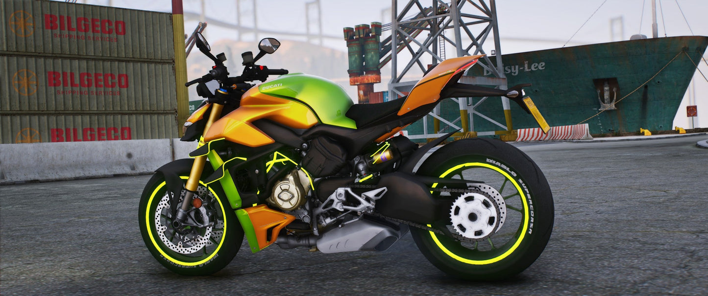 Ducati V4S StreetFighter [Dinamic Lights] | Port Baek