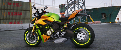 Ducati V4S StreetFighter [Dinamic Lights] | Port Baek