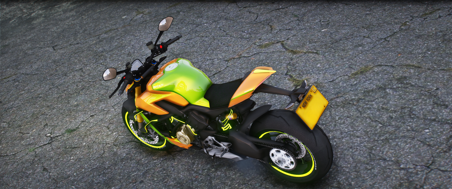 Ducati V4S StreetFighter [Dinamic Lights] | Port Baek