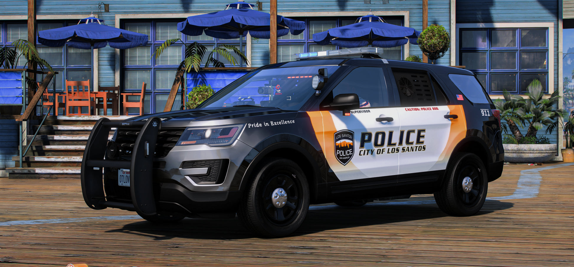 2016 Ford Explorer Police K9