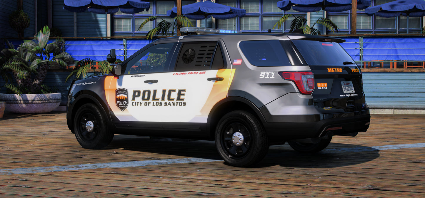 2016 Ford Explorer Police K9