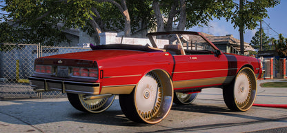 2 Door Drop Chevrolet Caprice on staggered Rucci | PNUT Customs