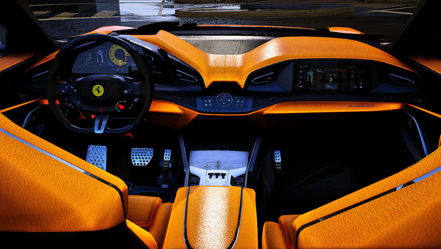 2023 Ferrari Purosangue on Forgiatos v2 | PNUT Customs - pnutangue23