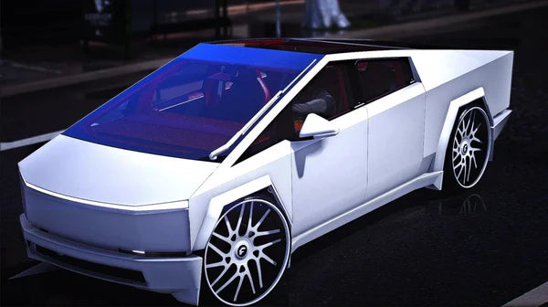 Tesla Cybertruck on Forgiatos 6 Seater (Bulletproof) | PNUT Customs  | Tuned