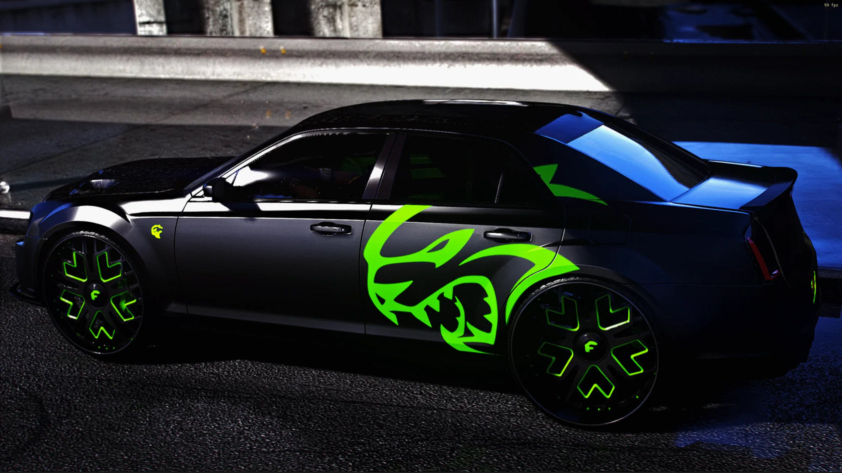 Chrysler 300c Hellcat on Forgiatos | PNUT Customs