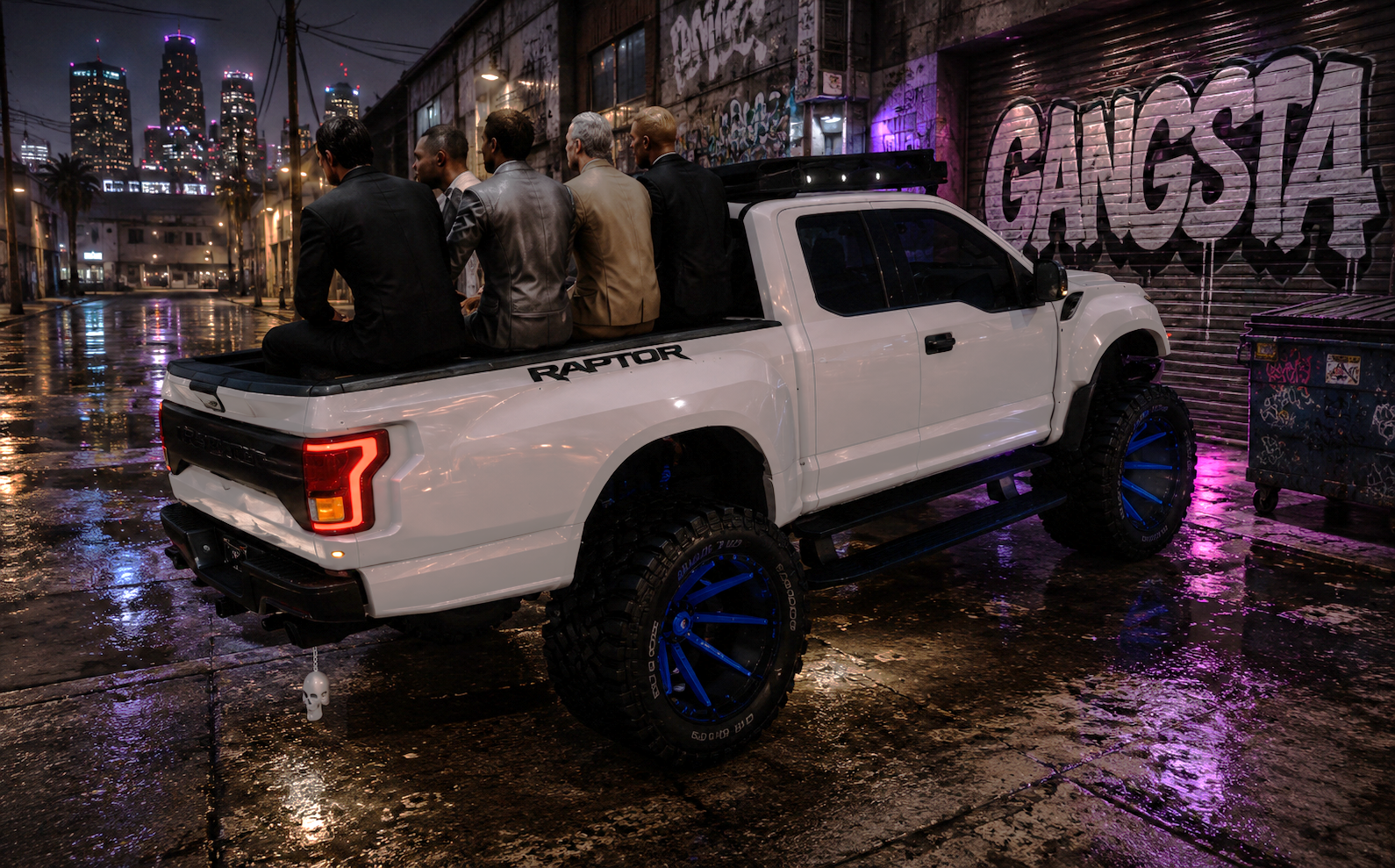 Ford Raptor Custom 10 Seats (Bulletproof)