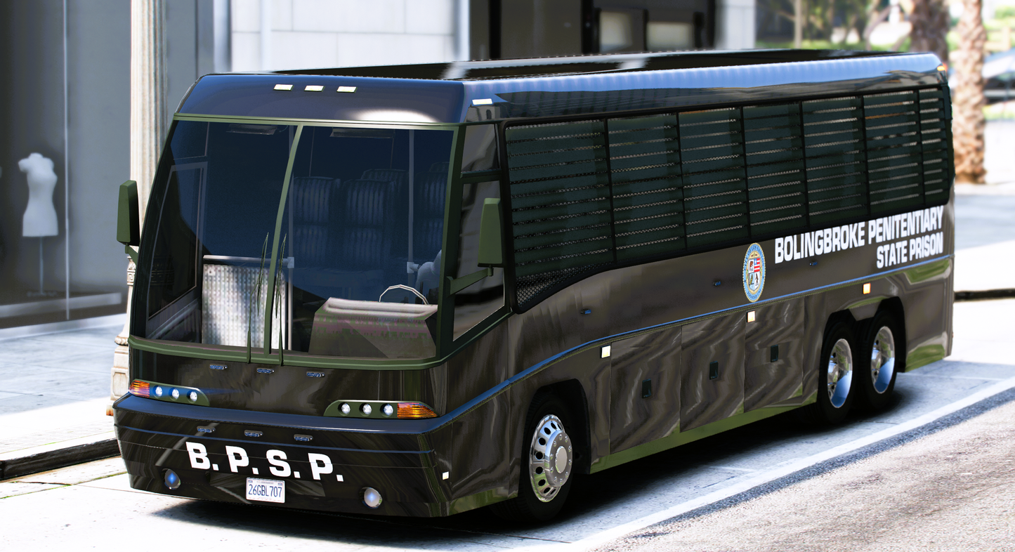 MCI J4500 “Blackcell” Prison Transport (10 Seater) | VSFR