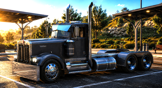 Kenworth W900 Iron Phantom