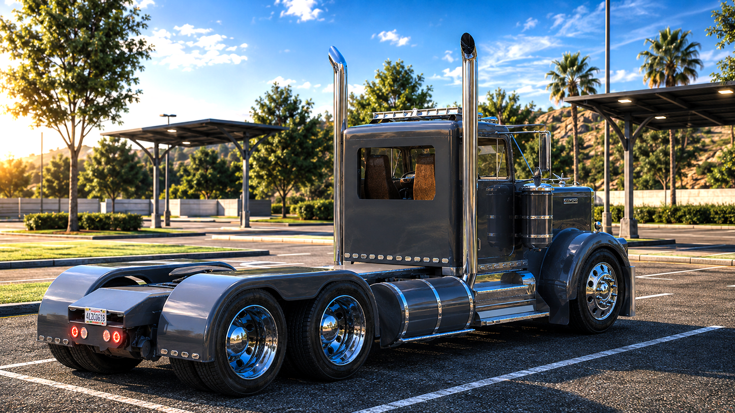 Kenworth W900 Iron Phantom