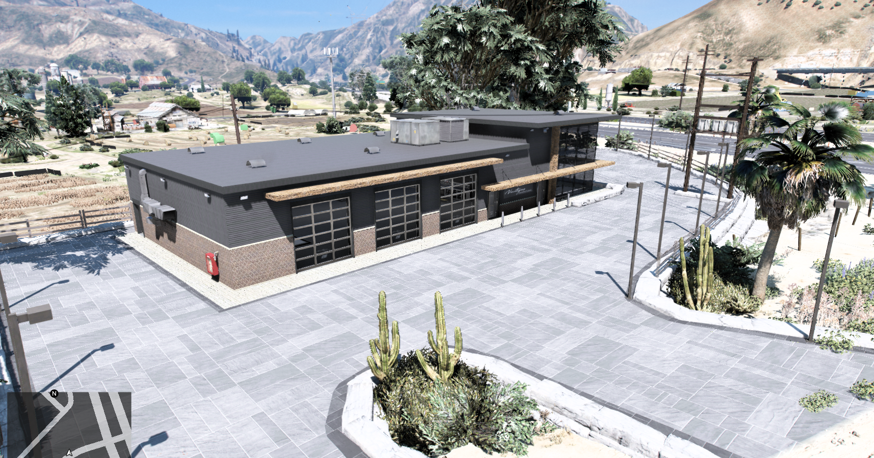  Small Modern Garage 2 (Mechanic)