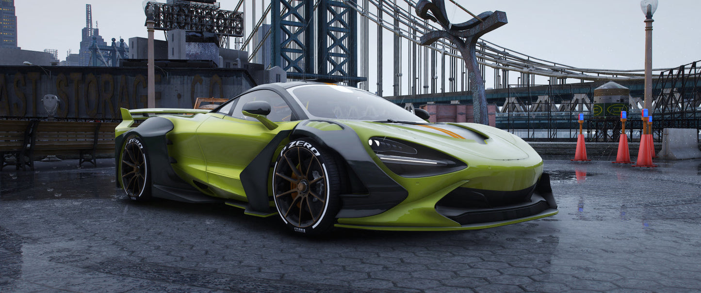McLaren 720S Zacoe Galaxy Carbon Fiber WideBody | Rmod Customs