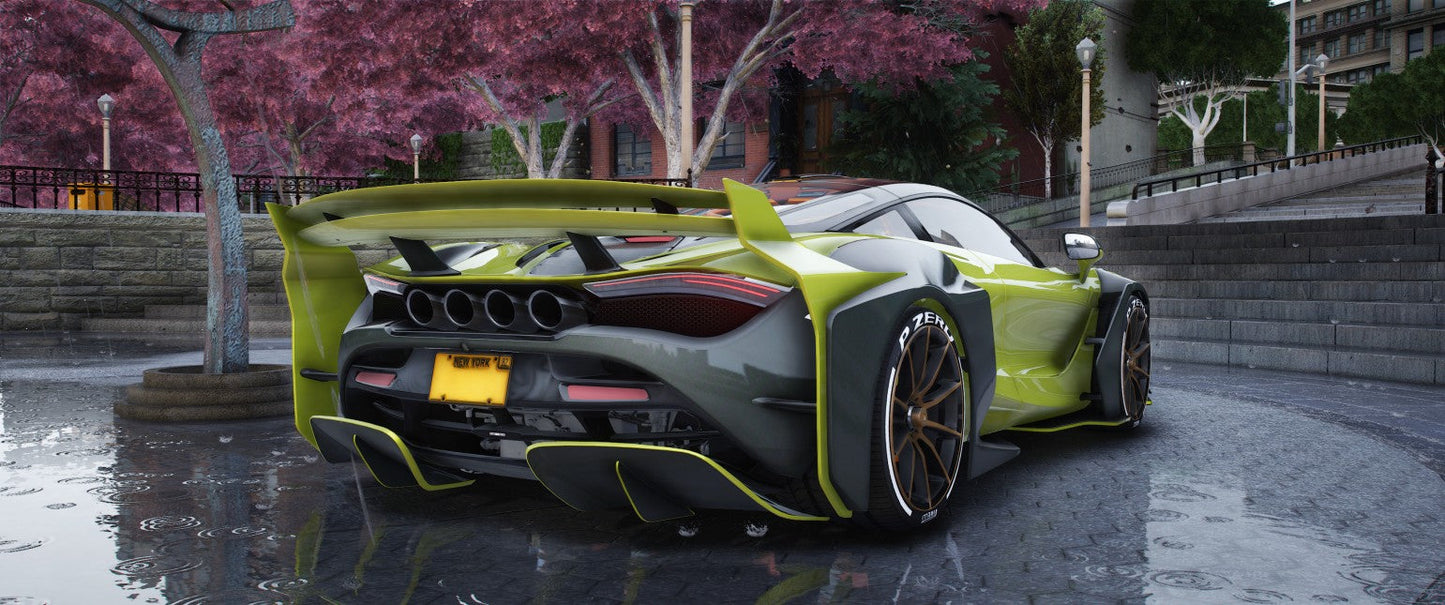 McLaren 720S Zacoe Galaxy Carbon Fiber WideBody | Rmod Customs