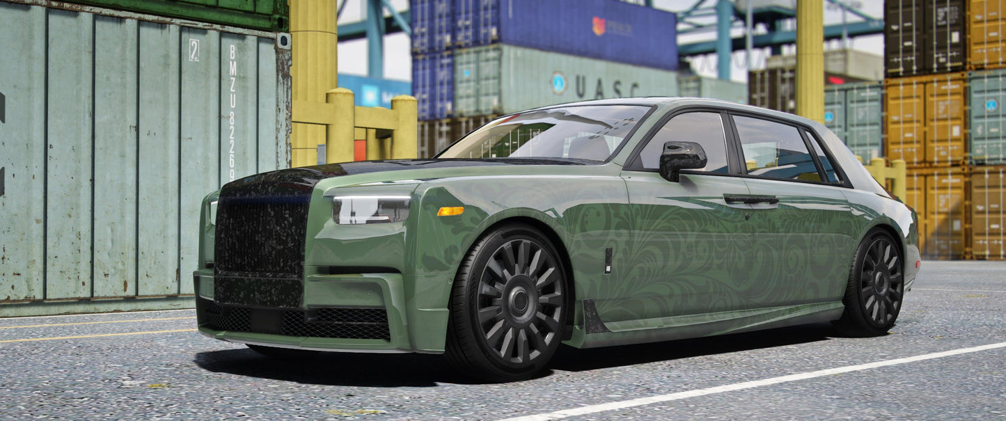 (Unbranded) Rolls Royce Phantom 8 [120+ Tunings Part + 10 Liveries] | Majestic