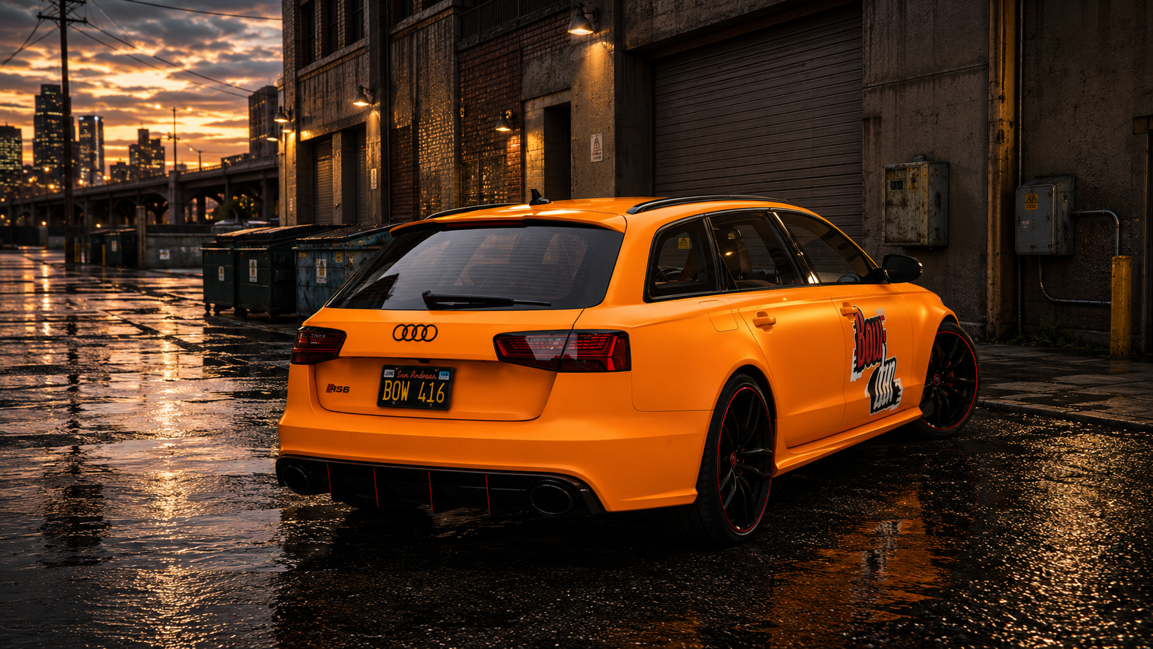 Audi RS6 2016 Bowdan Custom (4 Liveries)