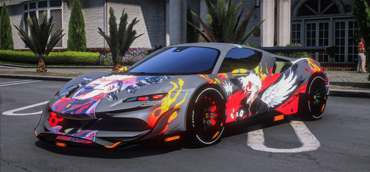 Ferrari SF90 Jujutsu Kaisen [Dinamic Lights]