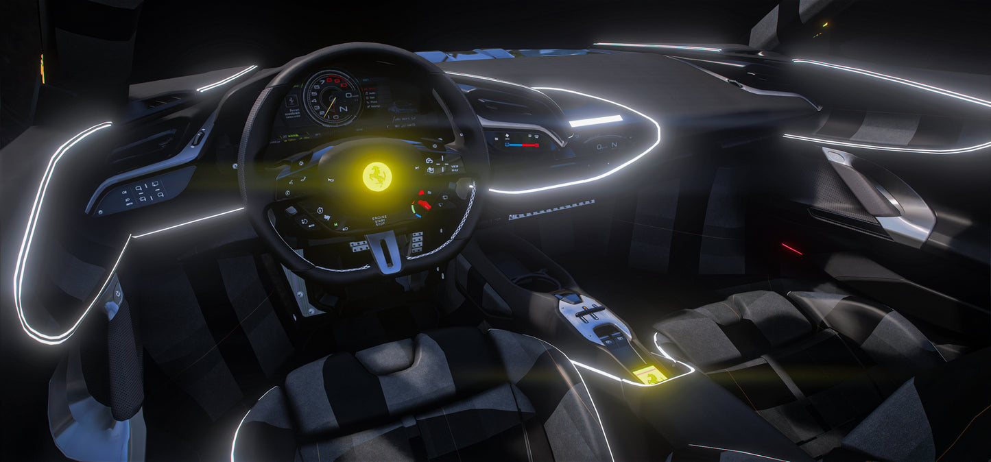 Ferrari SF90 Jujutsu Kaisen [Dinamic Lights]
