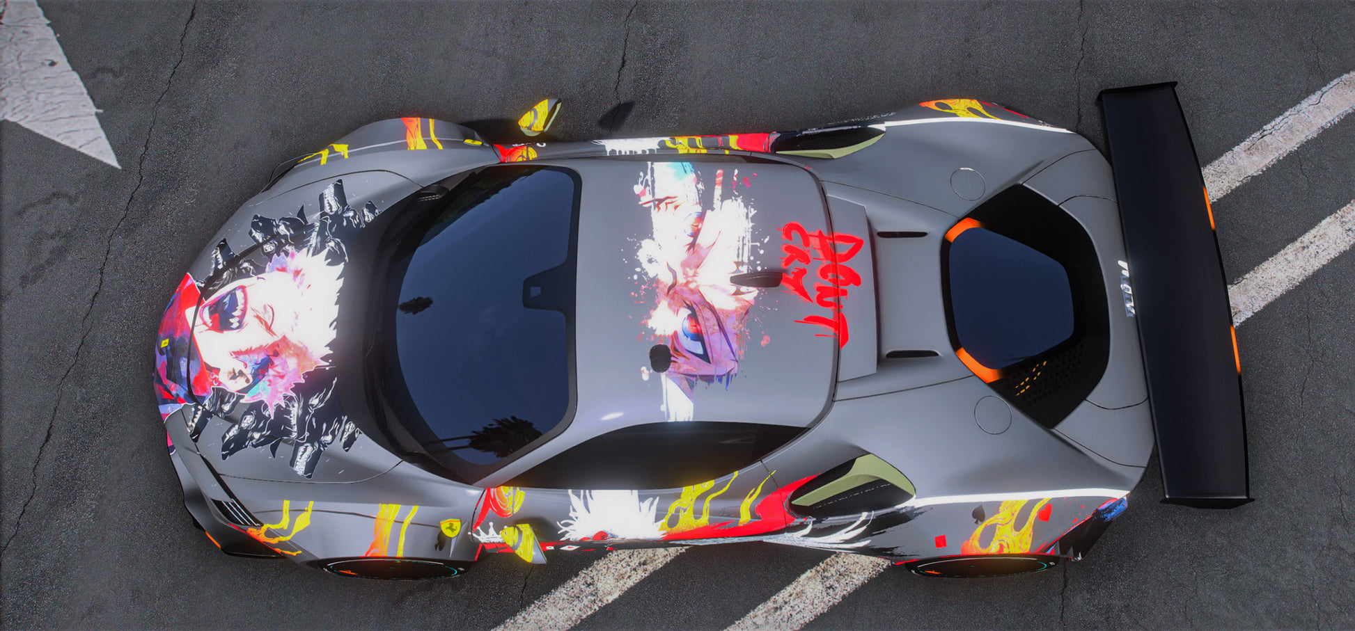 Ferrari SF90 Jujutsu Kaisen [Dinamic Lights]