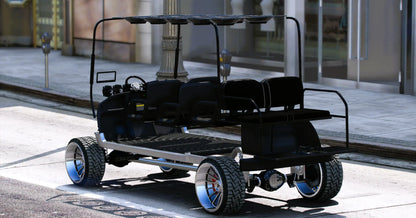 Custom Lifted Golf Cart | SG