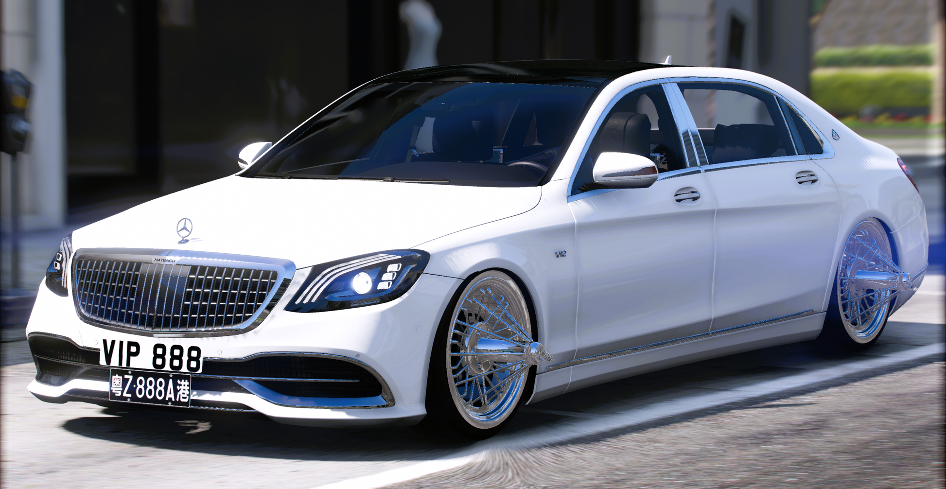 Mercedes-Maybach S-Class on Swangas