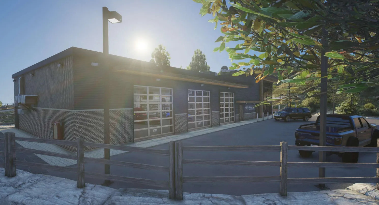  Small Modern Garage 1 (Mechanic)